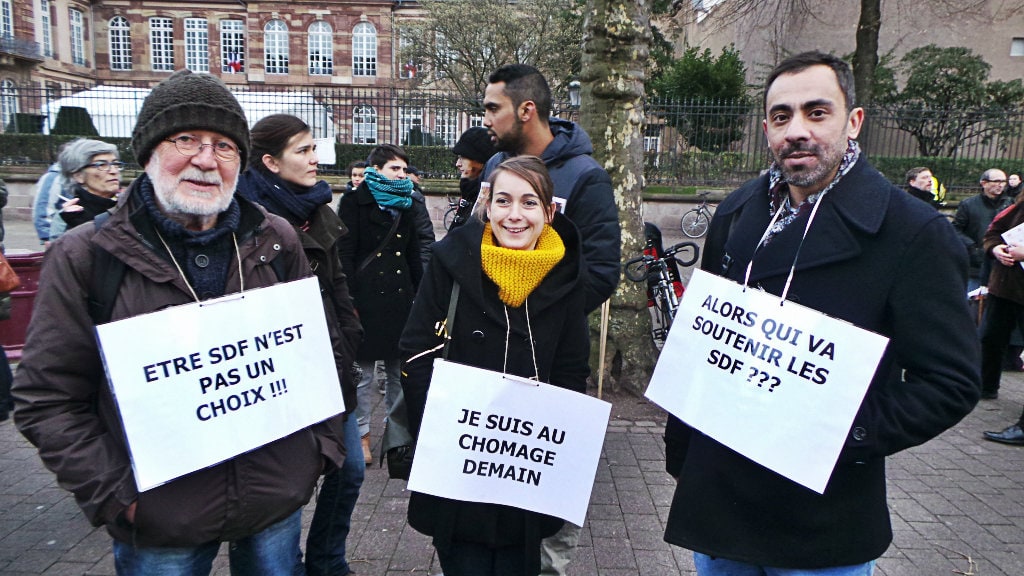 Manif’ pour l’hébergement d’urgence : « on pourrait fermer dans l’année »