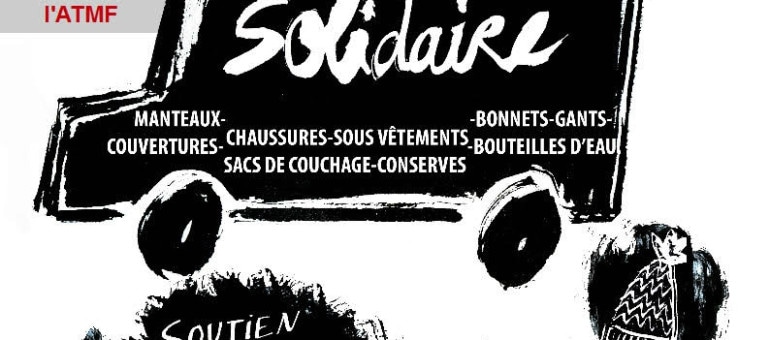 Collecte de dons pour une caravane solidaire vers Calais le 25 mars