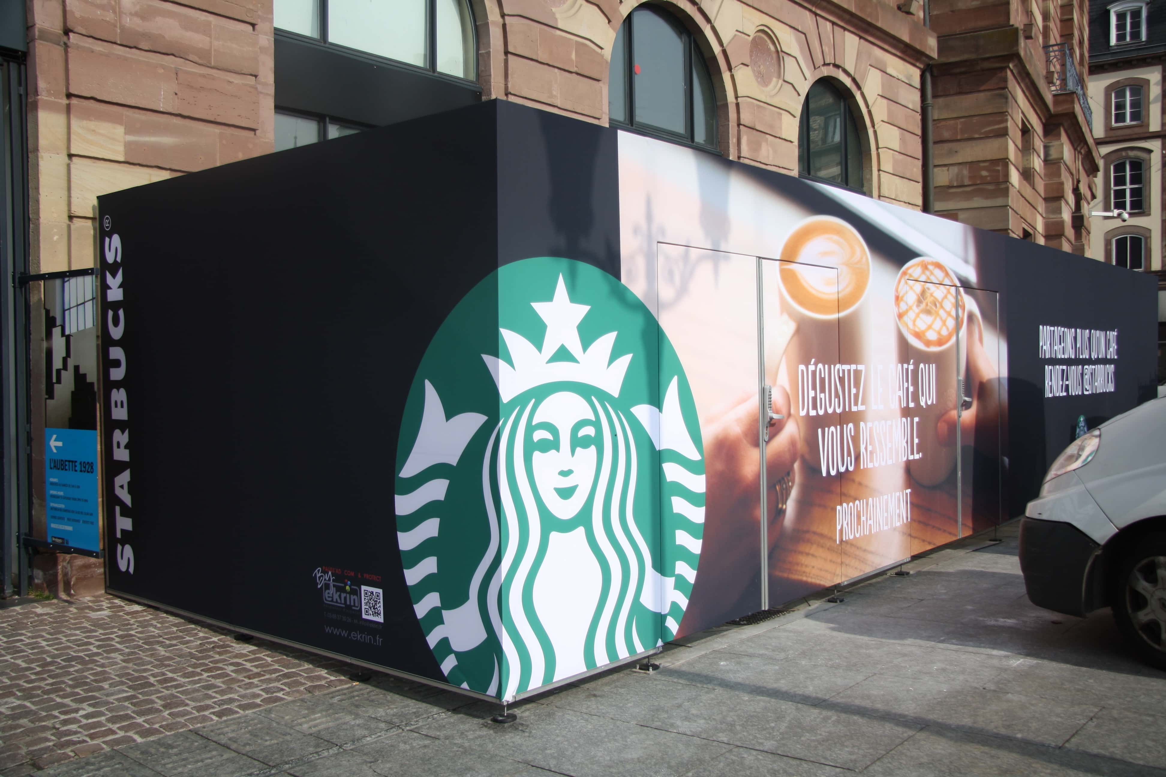 Starbucks à Strasbourg, tapis rouge pour les rois du café cher payé