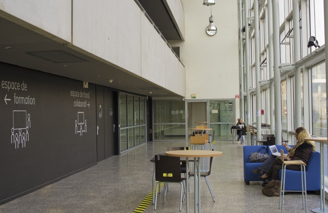 Le centre de culture numérique de l'Université de Strasbourg (Photo : flickr CCNUNISTRA)