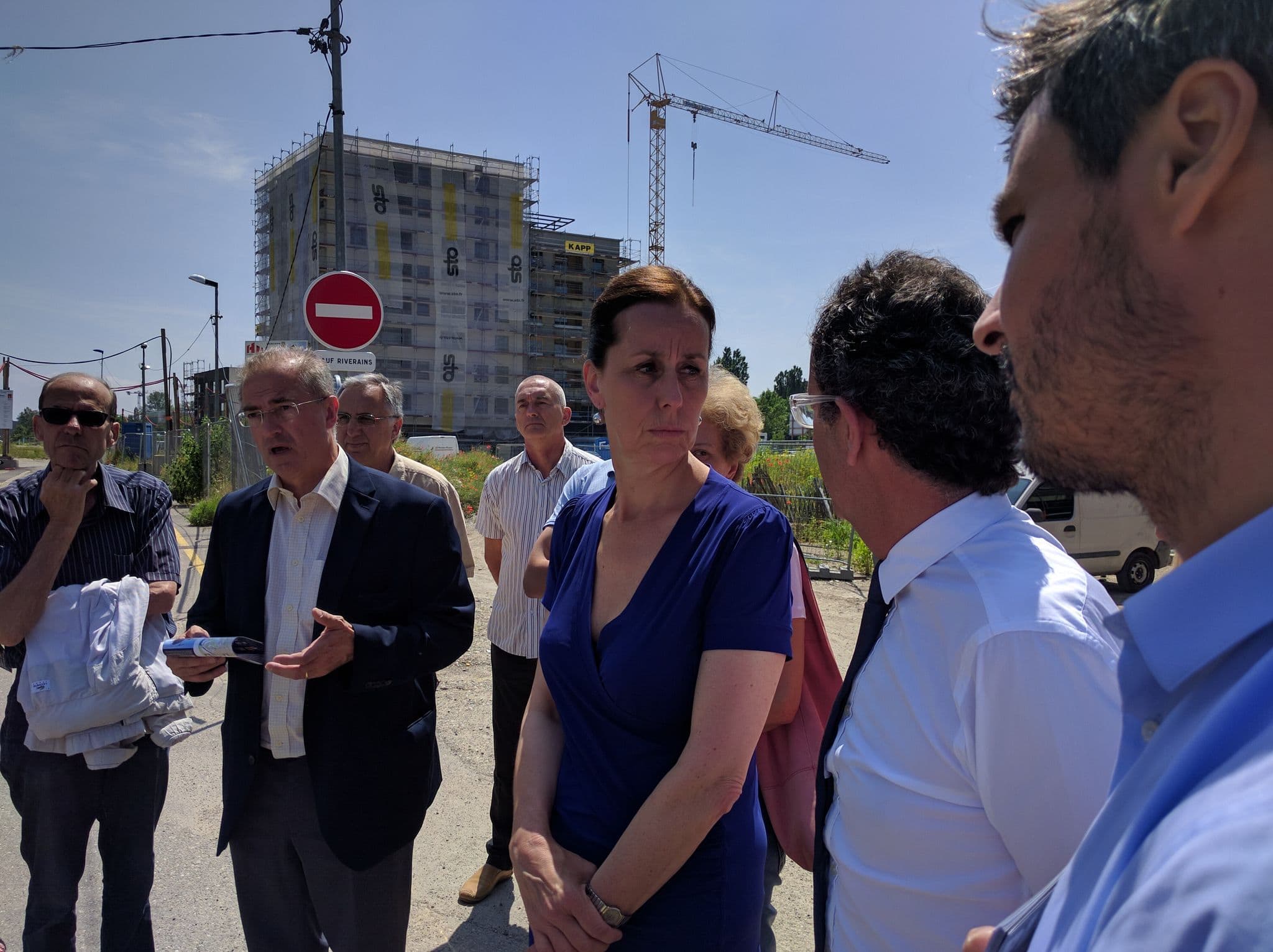 Pour Fabienne Keller (au centre), le PLU n'a pas été assez concerté (Photo PF / Rue89 Strasbourg / cc)