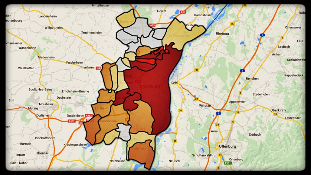 Quelles sont les villes de l’Eurométropole les mieux servies par l’État ?