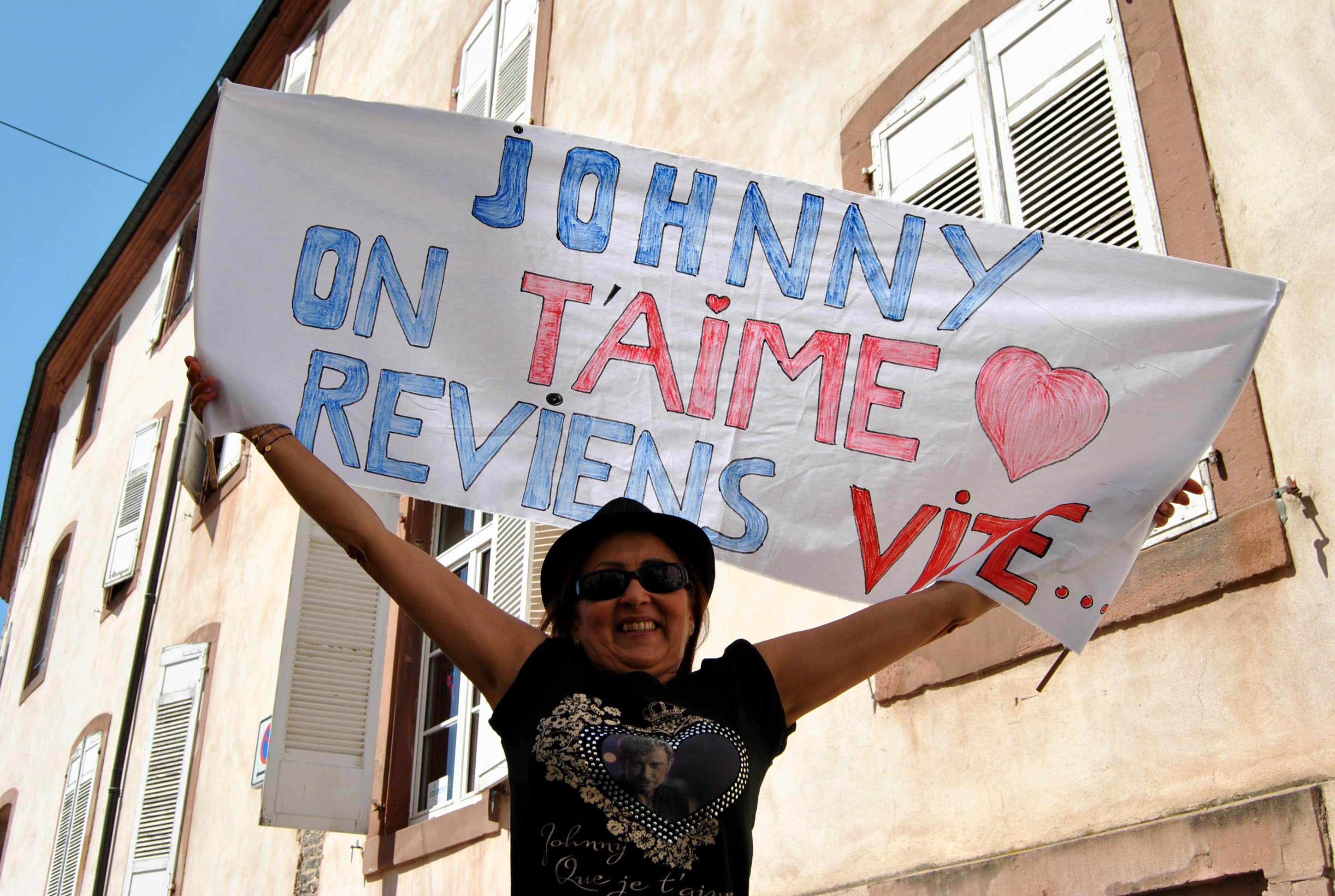 À Haguenau, avec les irréductibles fans de Johnny Hallyday