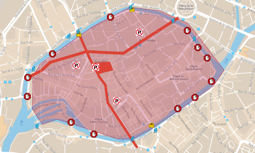 Grande braderie : 9 ponts sur 21 ouverts aux piétons samedi