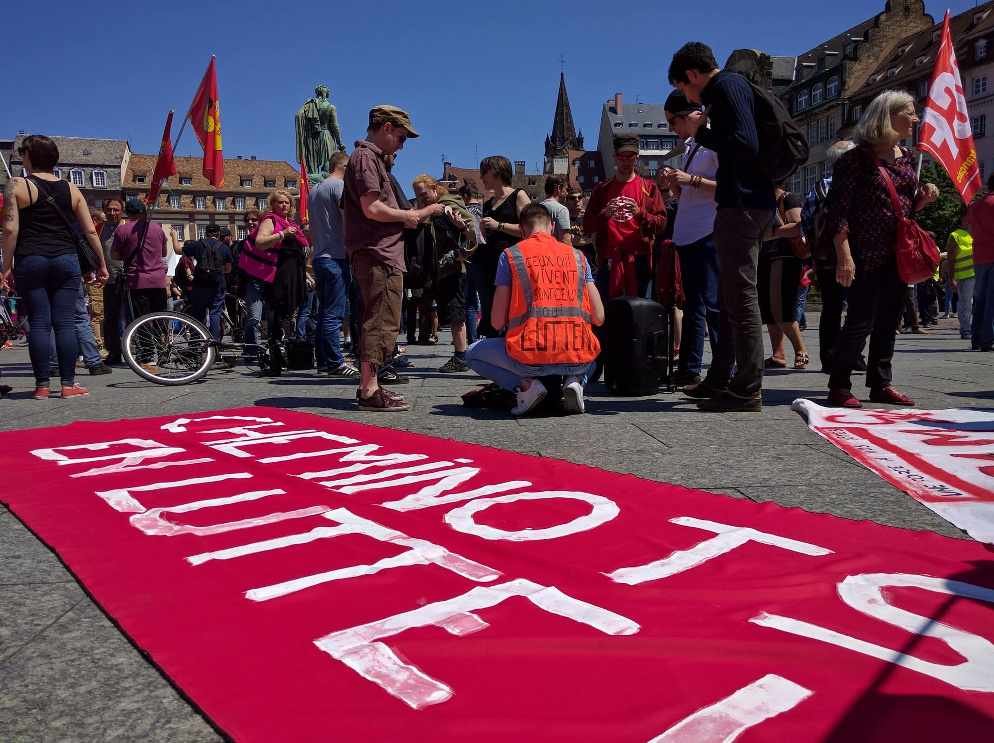 Mardi, 12e manifestation contre la « loi travail »