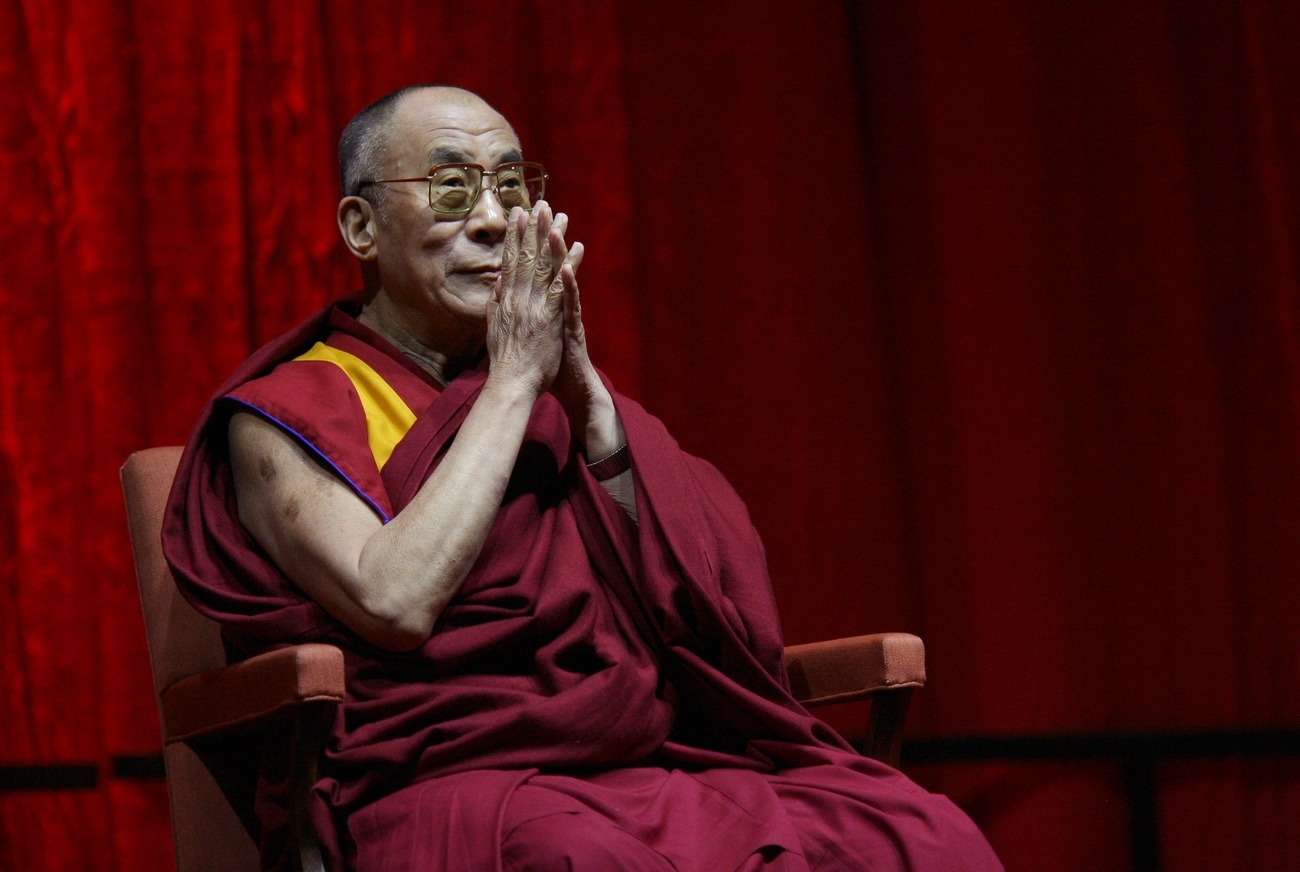 Le 14e Dalai Lama, Tenzin Gyatso à Antwerp en 2006 (Photo Yancho Sabev / Wikimedia Commons / cc)