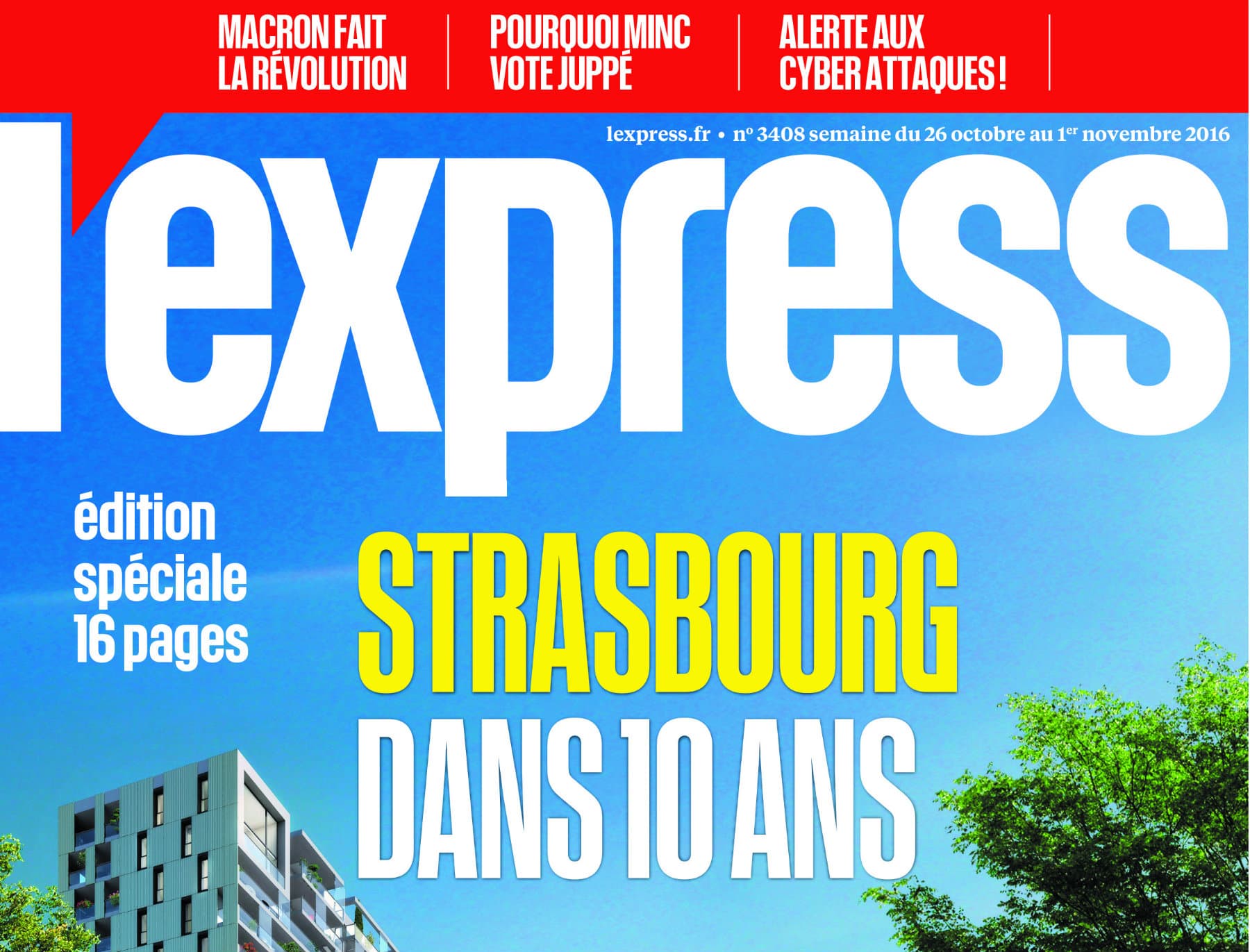 Une édition spéciale de l’Express sur « Strasbourg dans 10 ans »