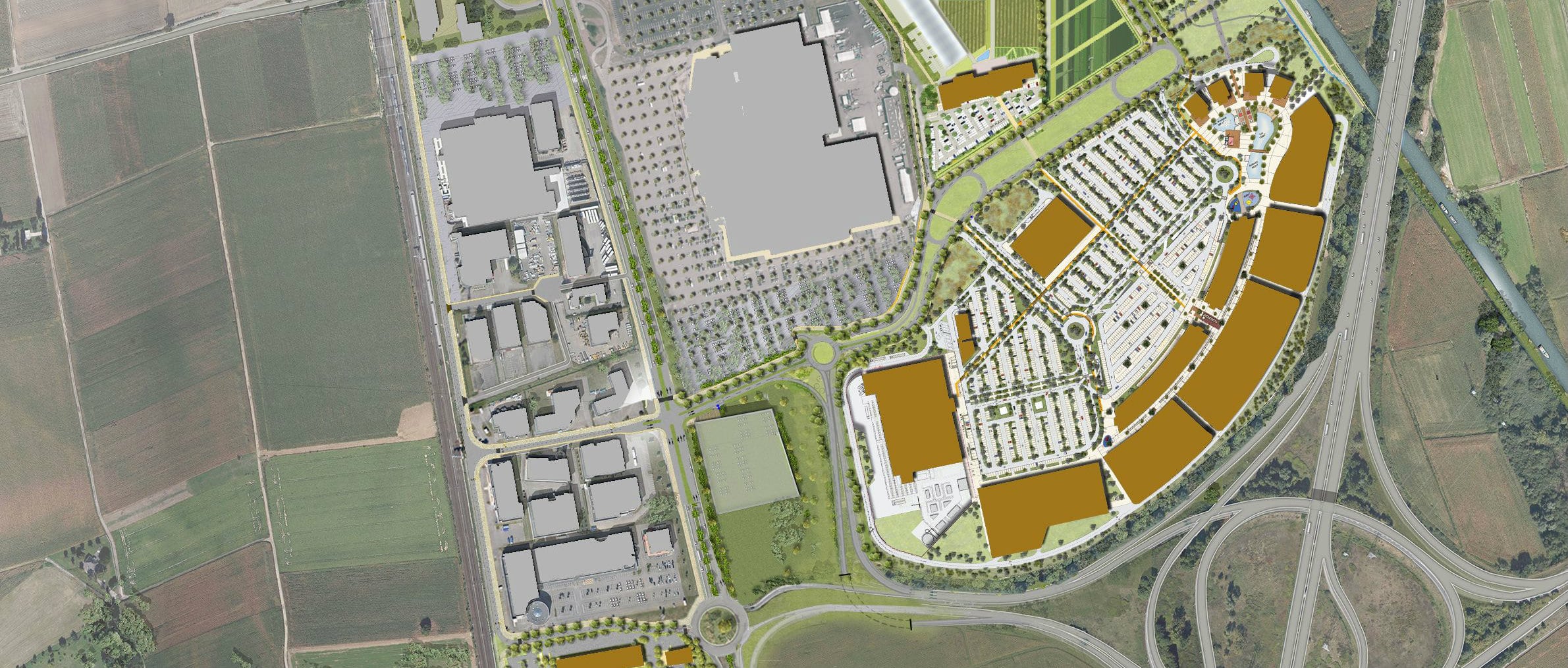 Au nord, Strasbourg espère gommer l’hideuse zone commerciale