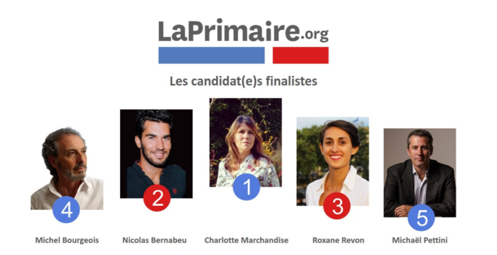 Rencontre et débat avec les 5 finalistes de La primaire.org