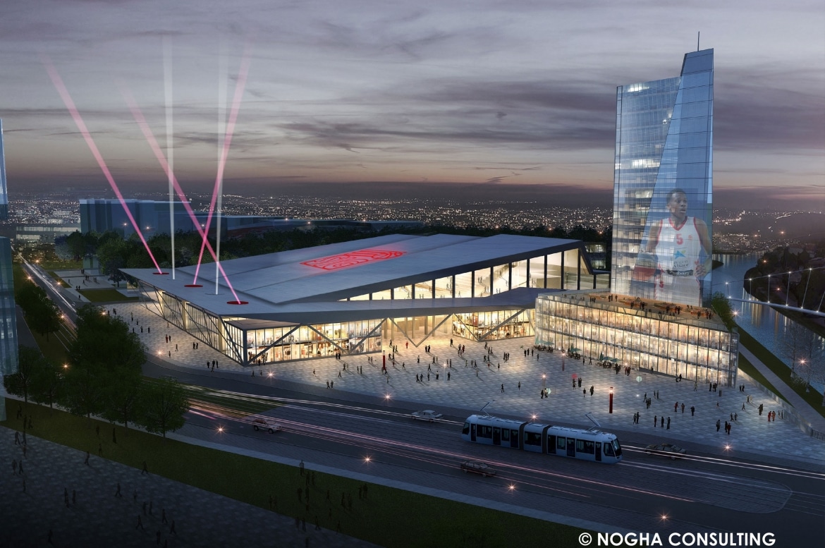 La SIG lâche une image de sa future arena pour motiver les sponsors