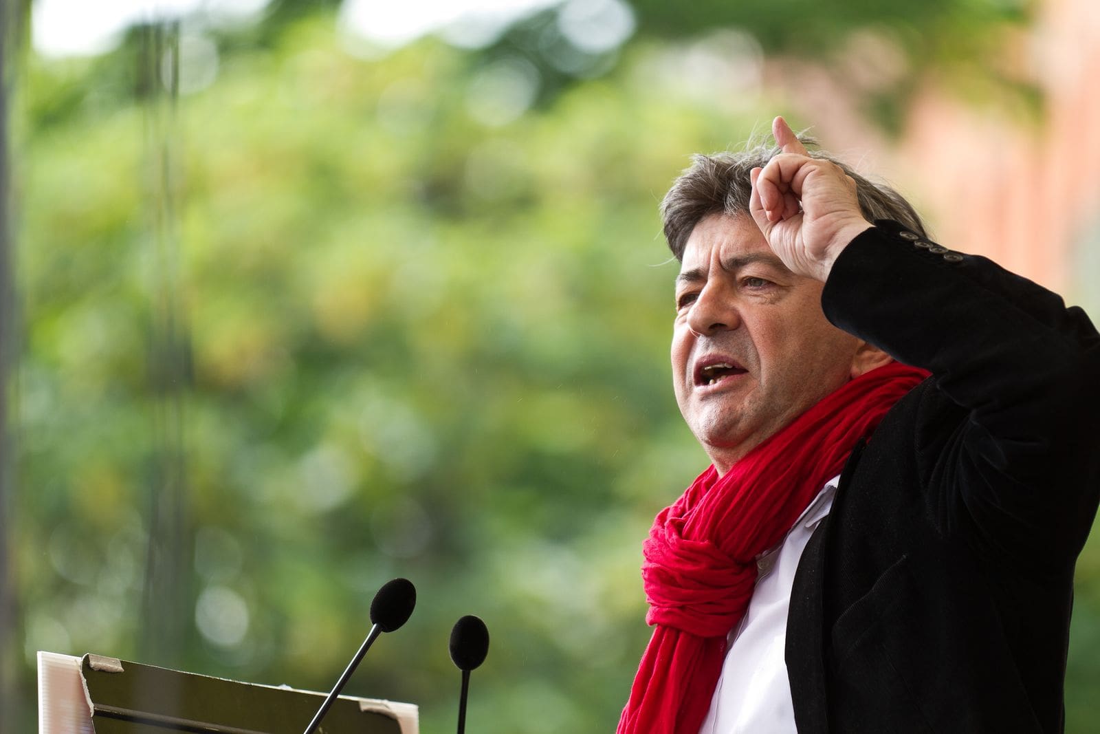 Jean-Luc Mélenchon à en juin 2013 (Photo Pierre Sélim / FlickR / cc)