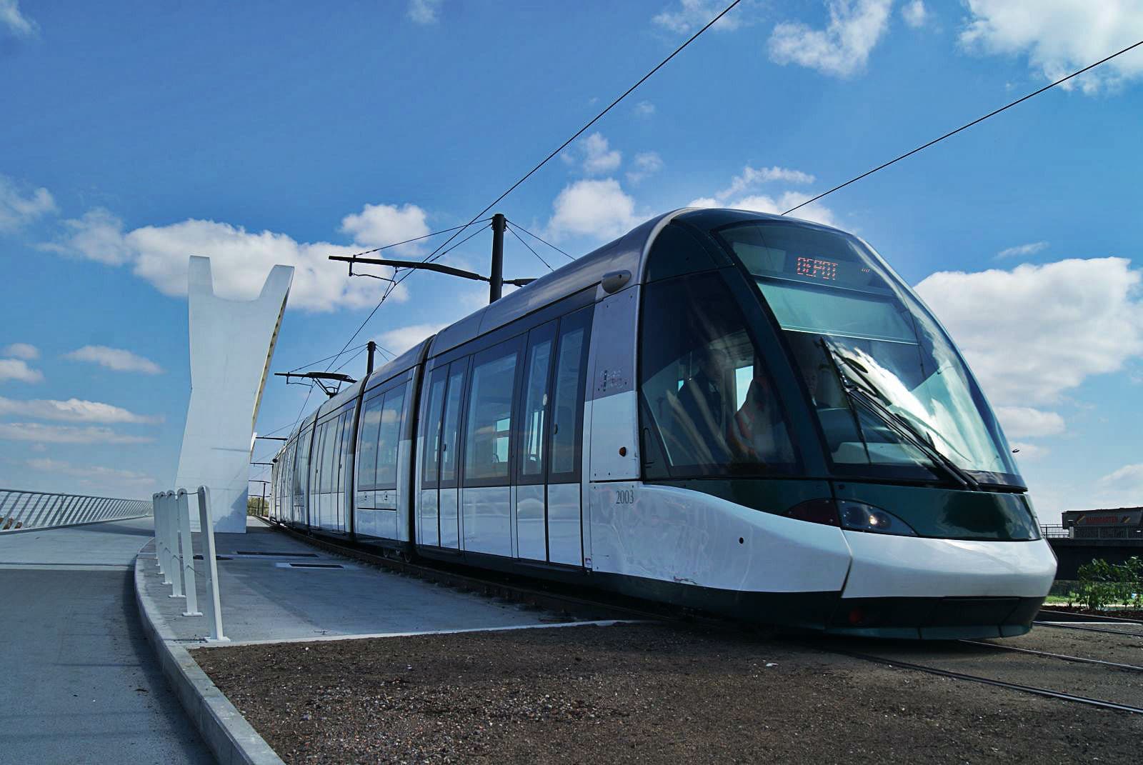 Les questions juridiques posées par le tram transfrontalier ne sont pas toutes réglées (Photo KZ / Rue89 Strasbourg / cc)