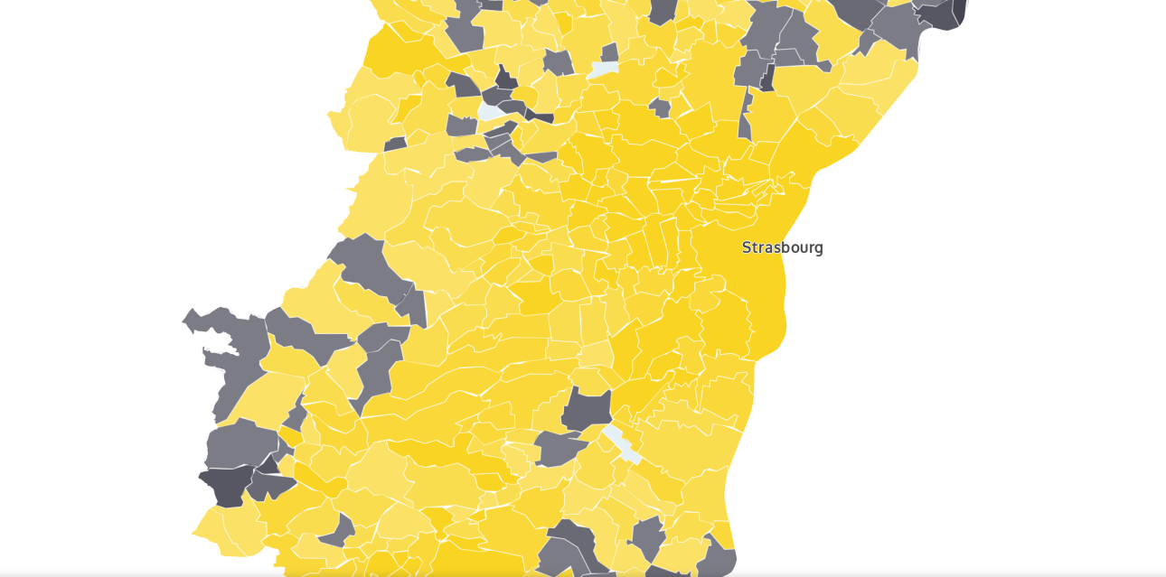 Présidentielle : l’Alsace à 61% pour Emmanuel Macron