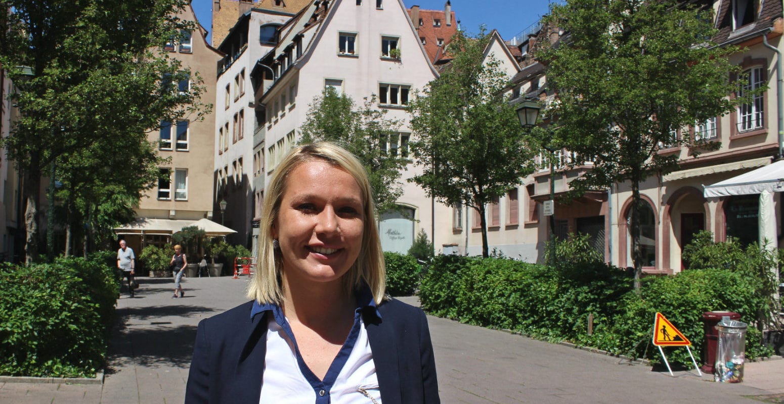 Candidate de droite à Strasbourg, Elsa Schalck prête à voter des lois d’Emmanuel Macron