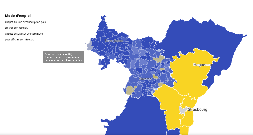 Législatives : la droite résiste à En Marche en Alsace