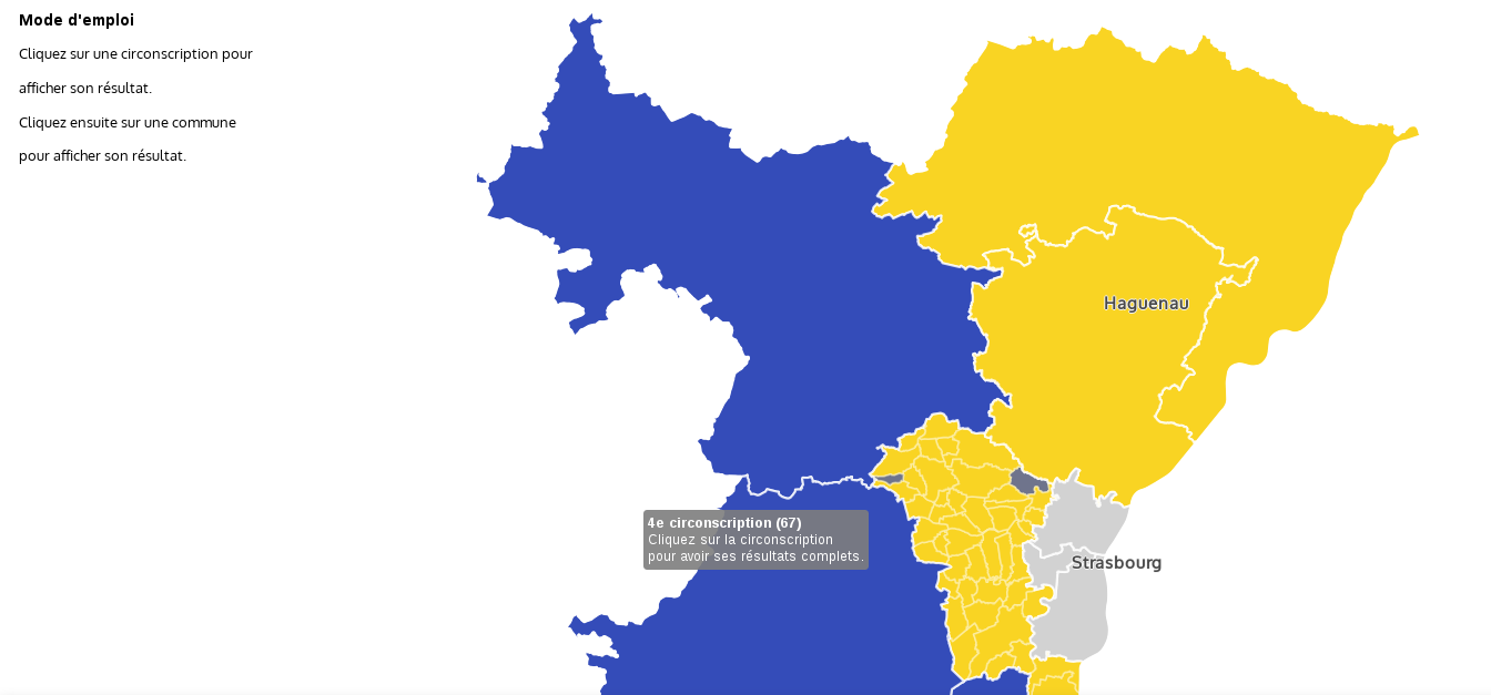 Législatives : le détail de la vague « En Marche » en Alsace