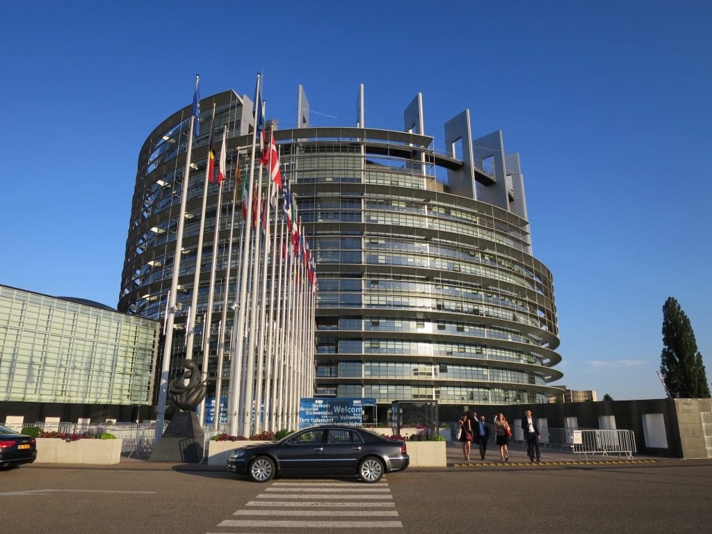 A l’agenda de cette session, un débat s’annonce houleux : mercredi, les députés se pencheront sur l’opportunité de disposer d'un siège unique. (Photo CS / Rue89 Strasbourg / cc)