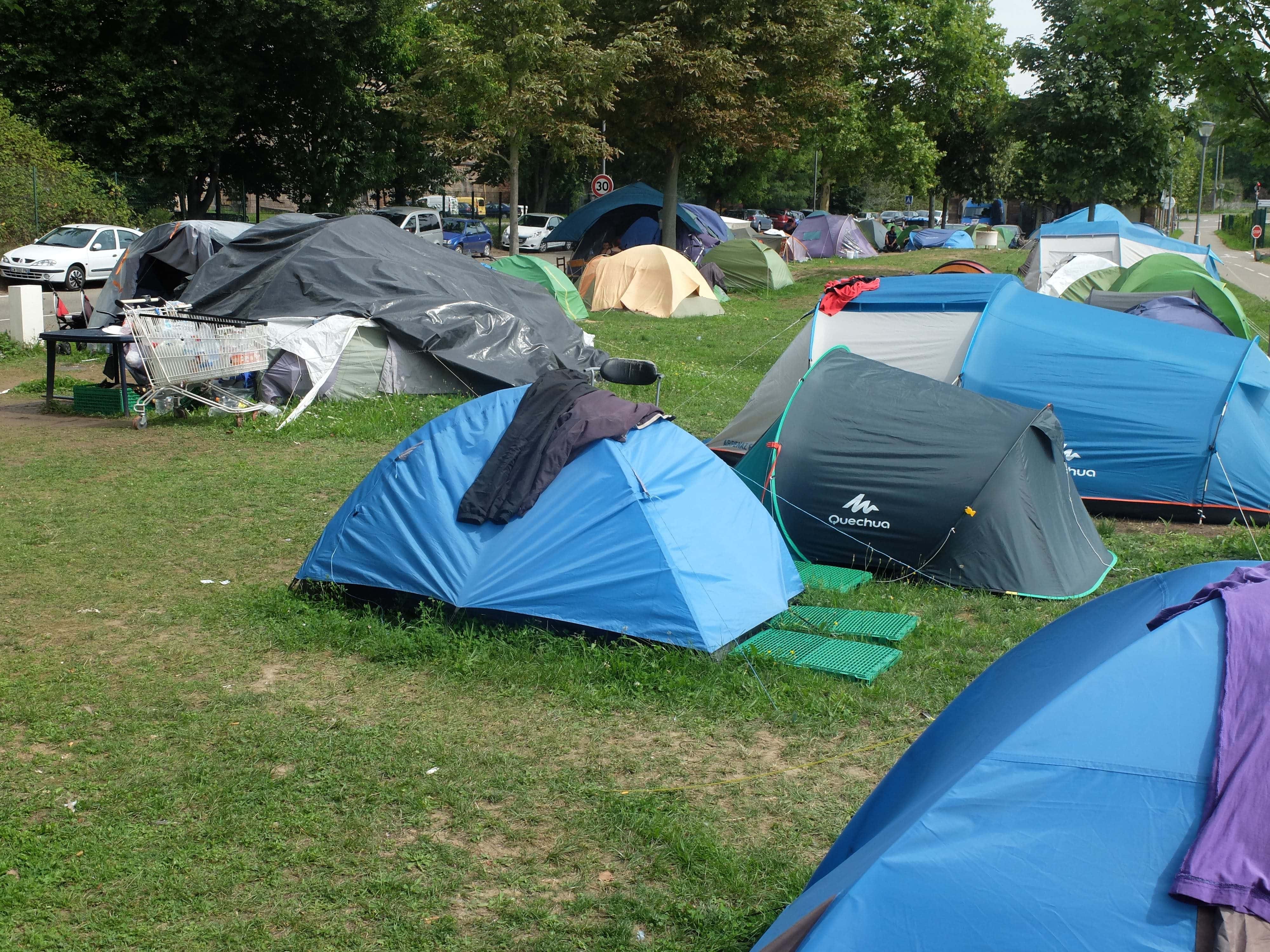 Campement des Remparts : deux mois avant une évacuation