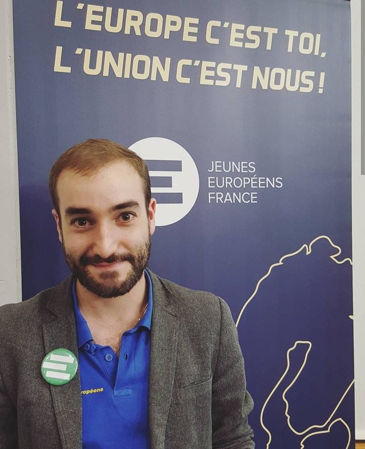 Le Strasbourgeois Hervé Moritz élu à la tête des Jeunes européens de France