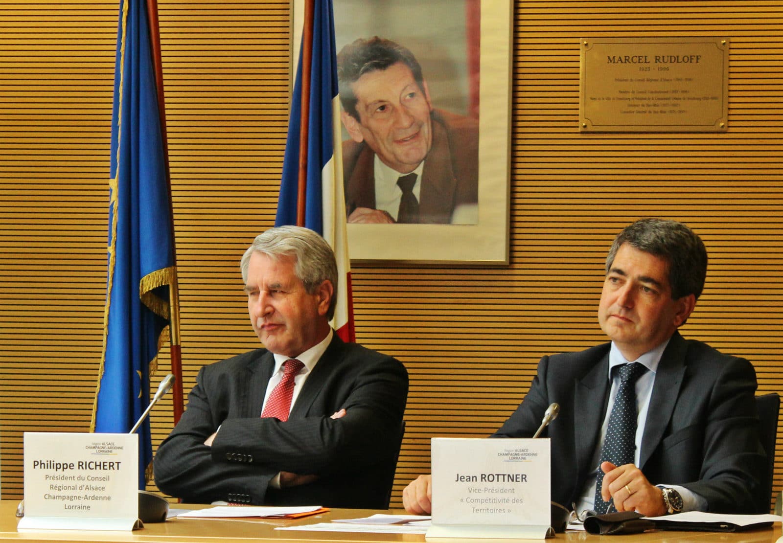 Le maire de Mulhouse Jean Rottner, futur président du Grand Est