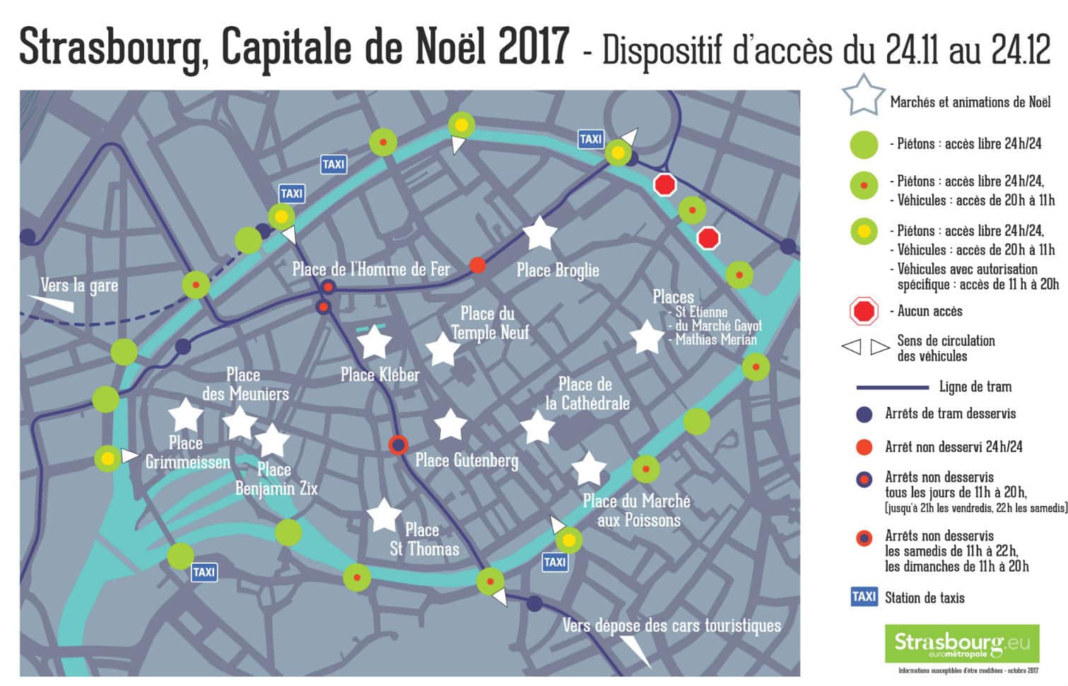 Marché de Noël 2017 : toutes les infos pratiques et les mesures de sécurité