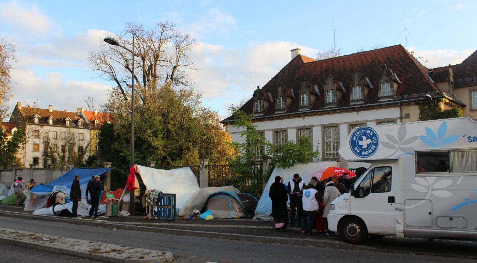 Un nouveau bidonville de demandeurs d’asile, cette fois au Neuhof