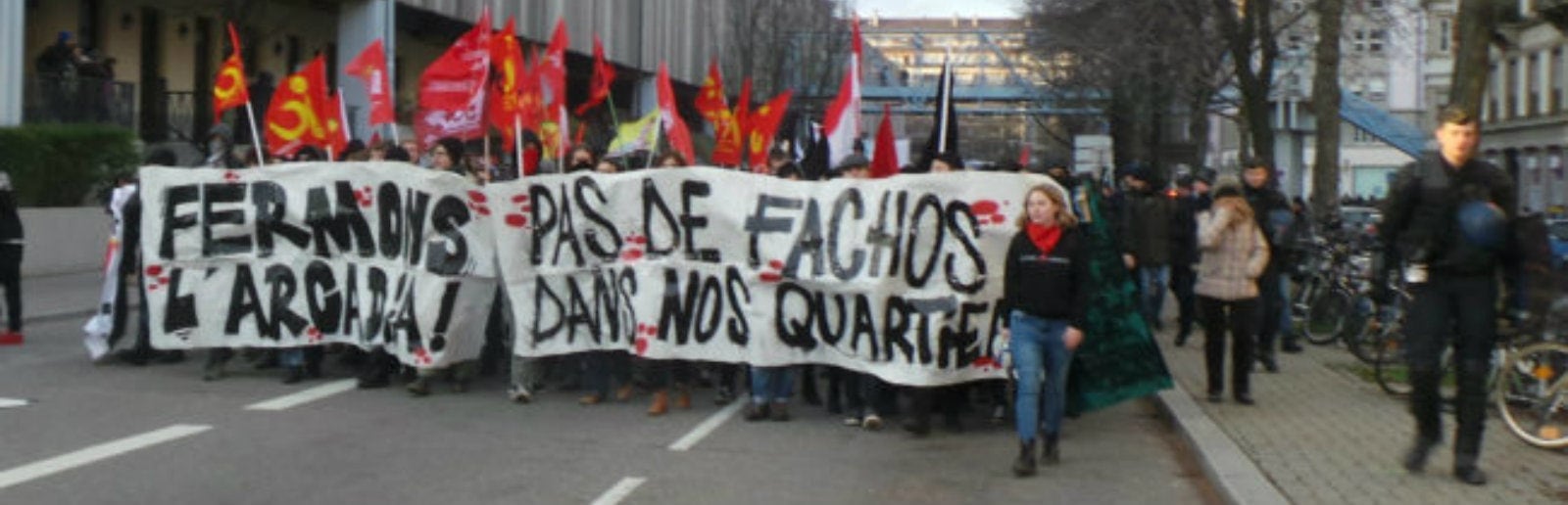 Deuxième manifestation samedi pour la fermeture de l’Arcadia à Strasbourg