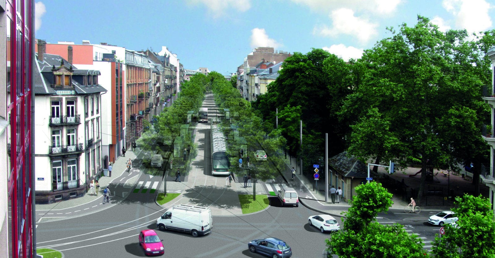 Les contours du tram F vers Koenigshoffen se dévoilent