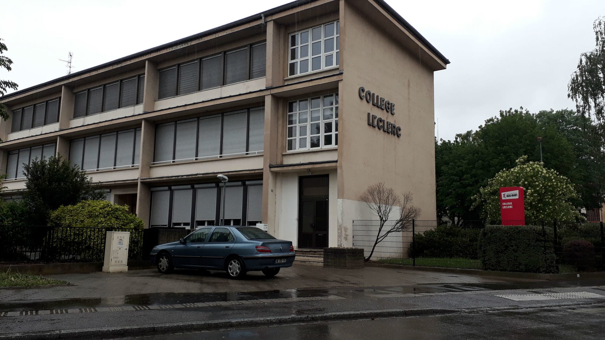 Collège Leclerc Schiltigheim - photo Salem Slimani - CC Rue89 Strasbourg