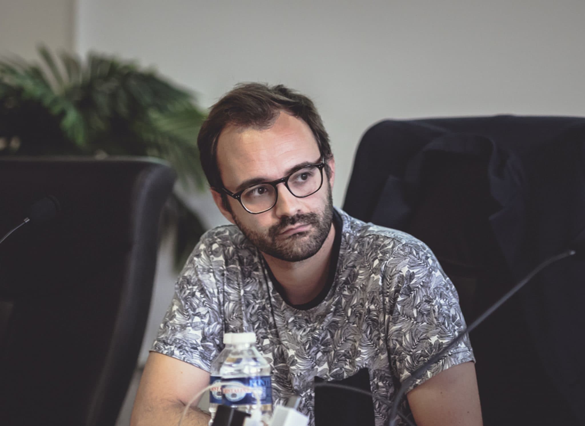 Valentin Chaput, cofondateur d'Open Source Politics (Photo Gaetan Clement / doc remis)