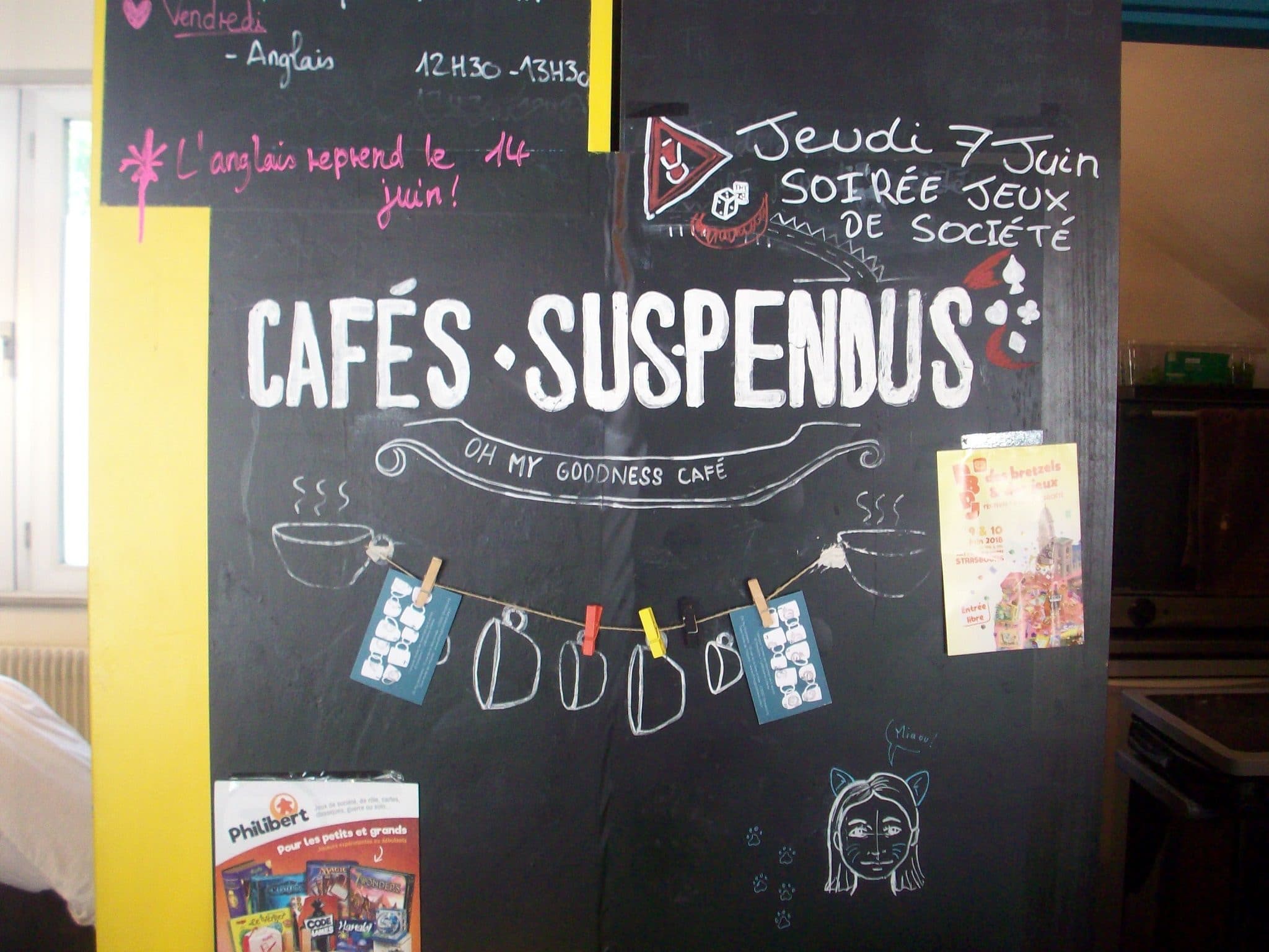 Au café Oh My Goodness, on donne environ cinq cafés suspendus par jour (Photo DL/Rue 89 Strasbourg/cc)