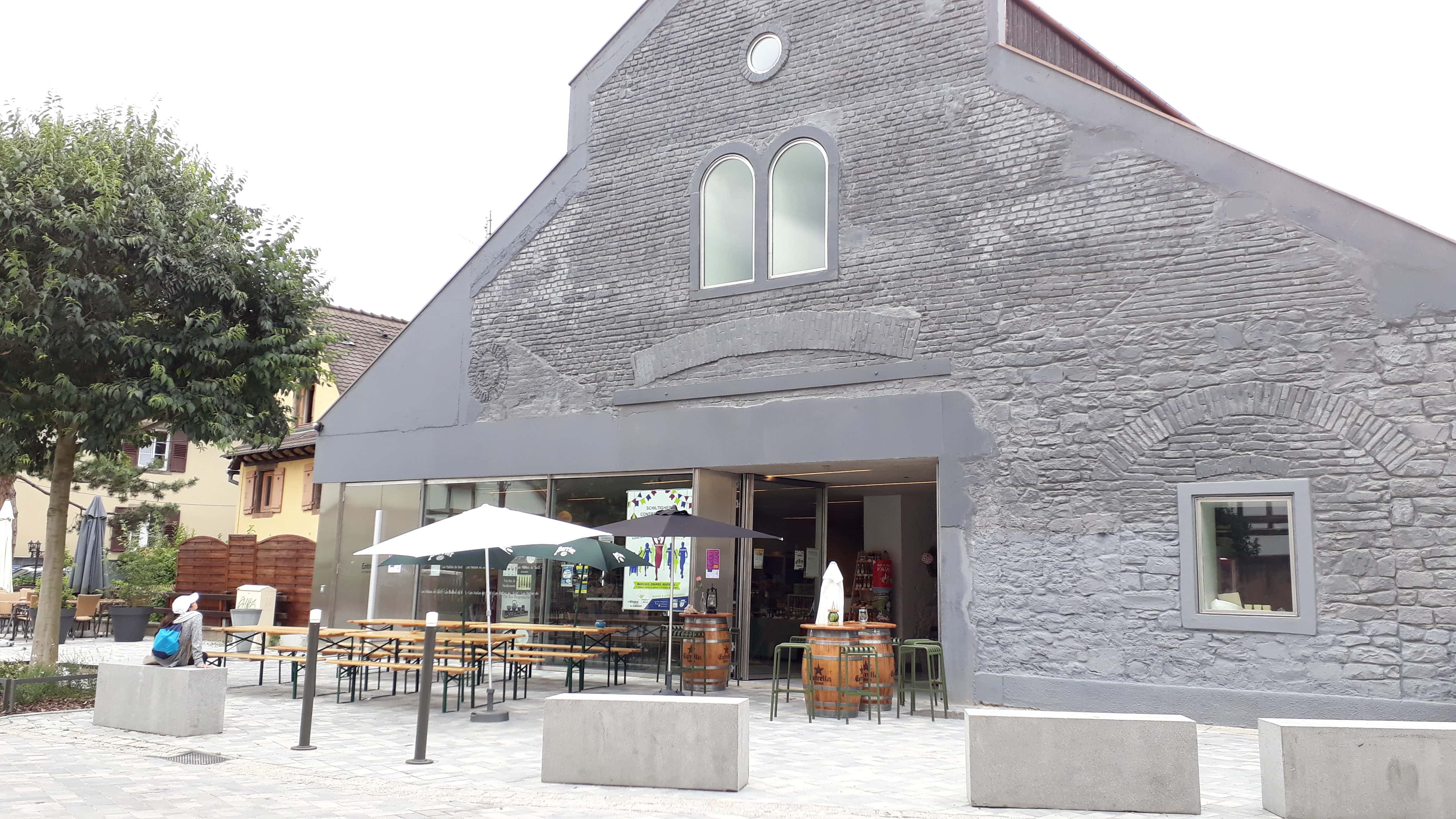 Les Halles du Scilt doivent réunir commerçants et exposition dans un même lieu (Photo SS / Rue89 Strasbourg / cc)