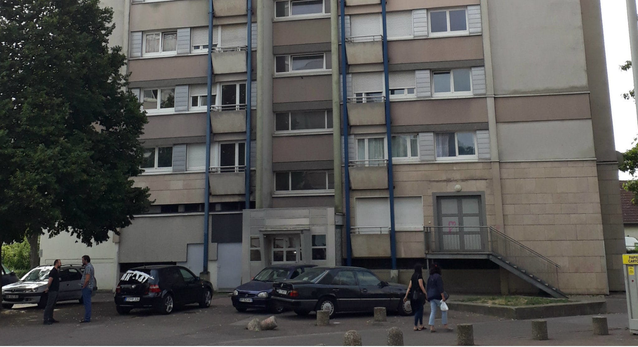 Tour du 8 rue Képler, quartier de Cronenbourg à Strasbourg. Démolition prévue fin 2018