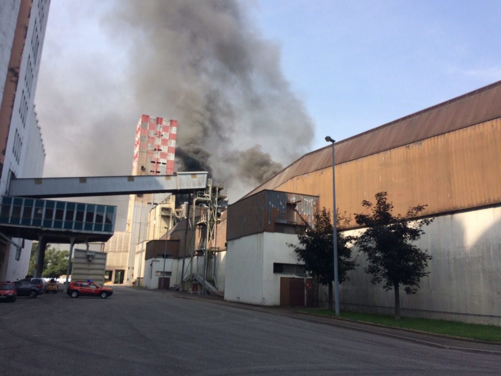 4 blessés dans l’explosion d’un silo au port de Strasbourg