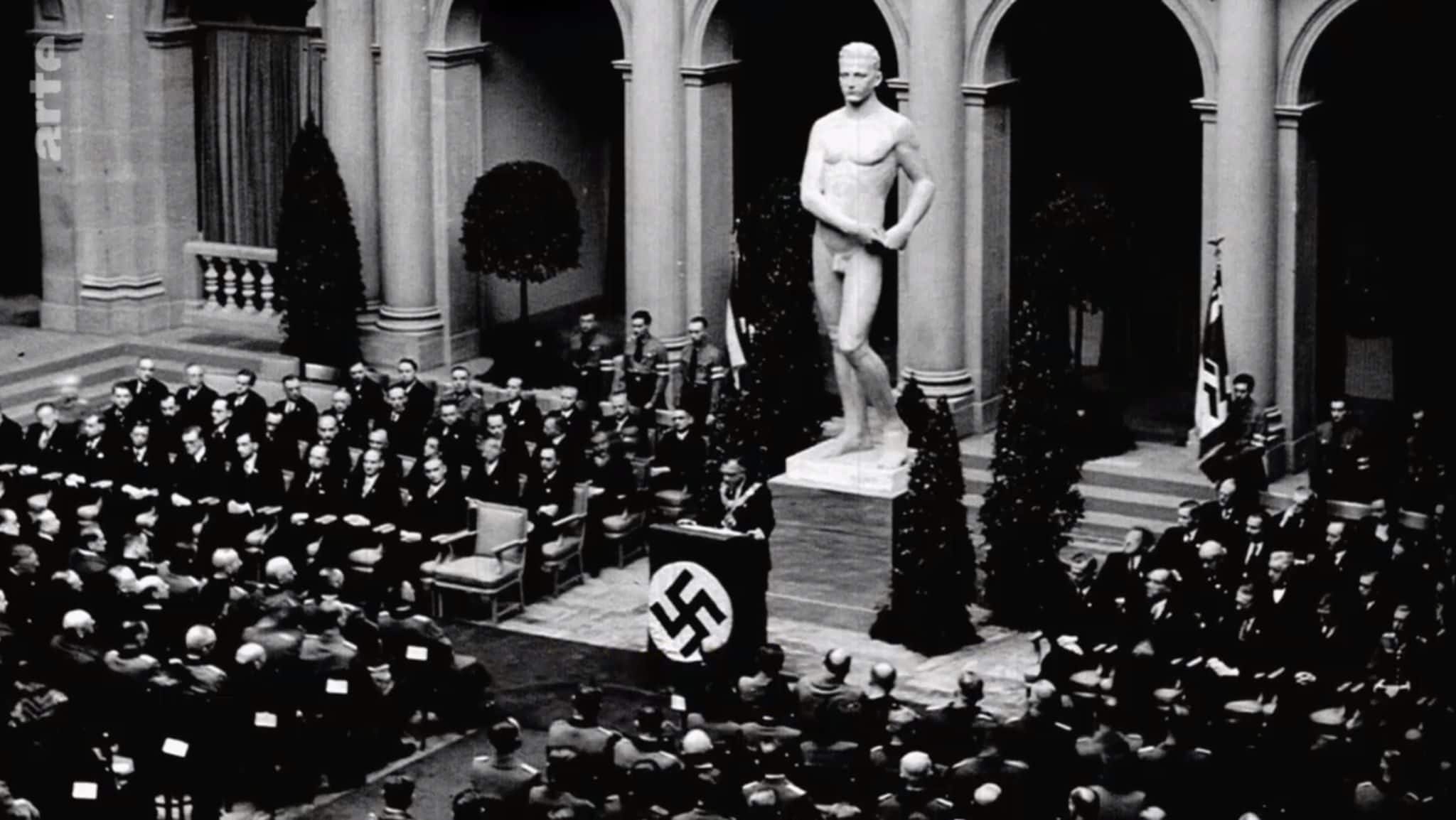 L'université du Reich devait apporter la preuve de la supériorité allemande sur la France (capture d'écran / Arte)