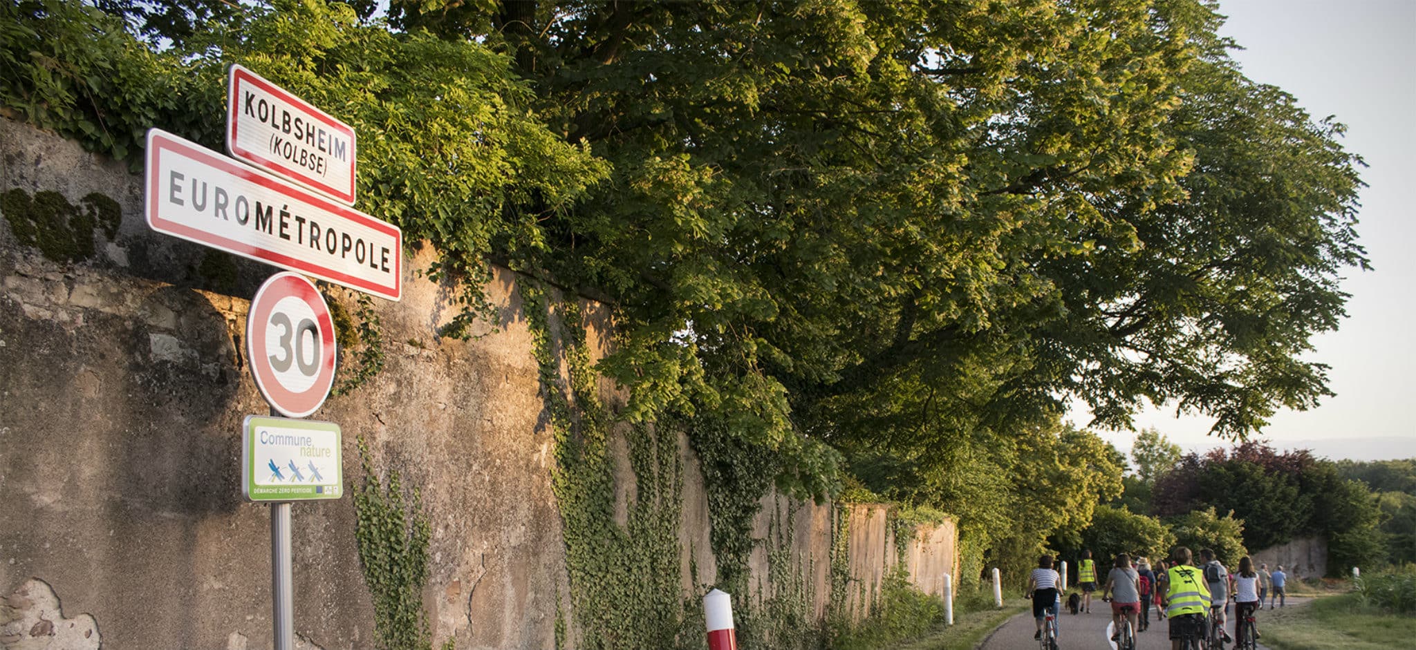 Le projet de GCO prévoit une nouvelle autoroute de 24 km à l'ouest de Strasbourg. (Photo Mathilde Piaud/ Rue89 Strasbourg)