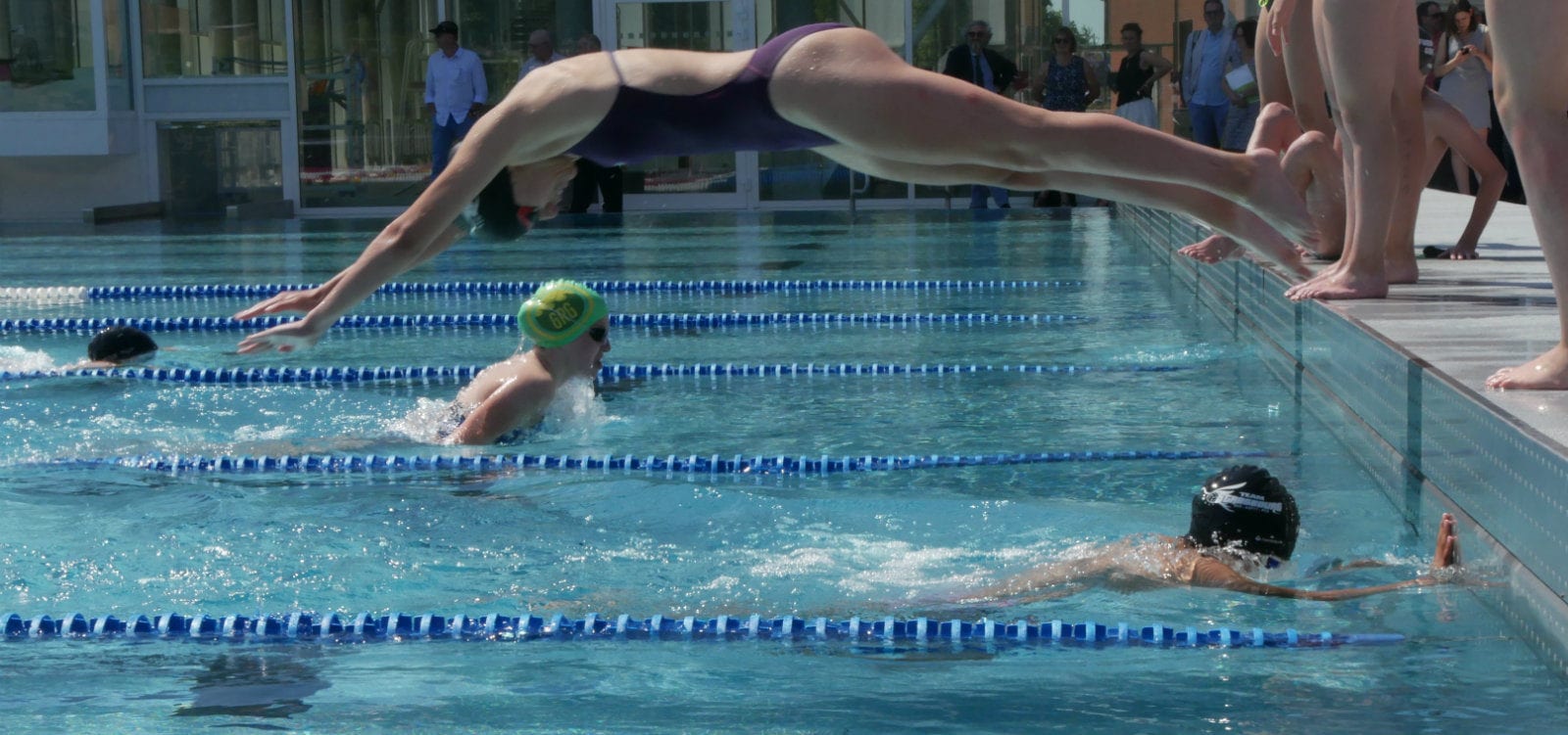 Le complexe doit servir pour l’apprentissage de la natation, les activités des associations et les loisirs des habitants du quartier.