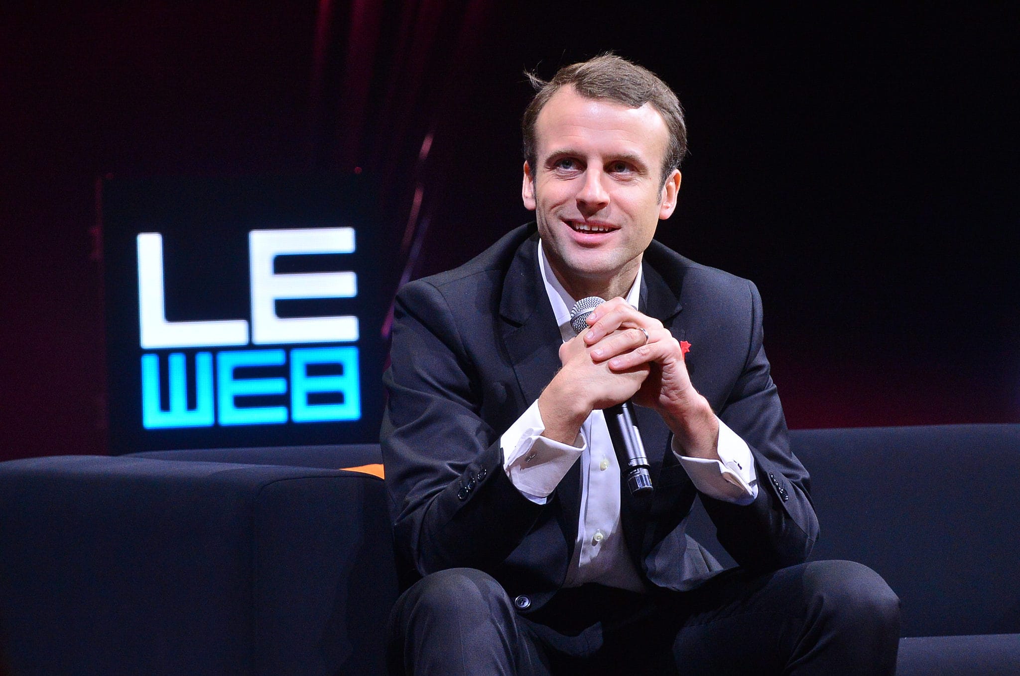 Emmanuel Macron en 2014 (Photo Le Web 14 / FlickR / cc)