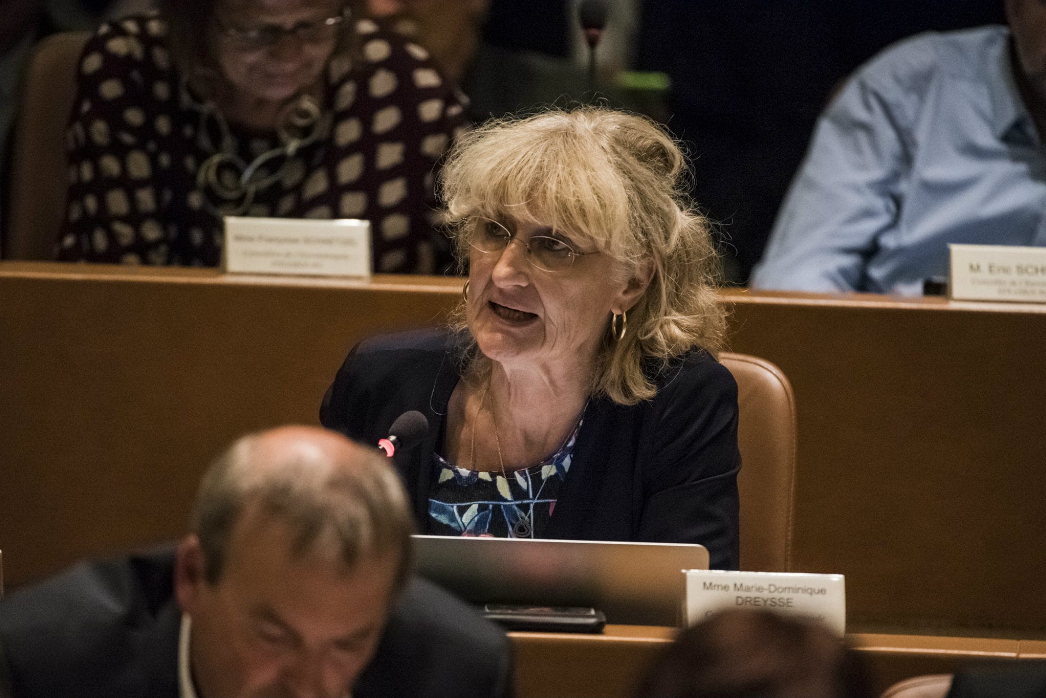 Adjoints au maire, Marie-Dominique Dreyssé et son homologue Alain Jund perdent leurs attributions stratégiques le temps de l'été. (Photo Pascal Bastien)