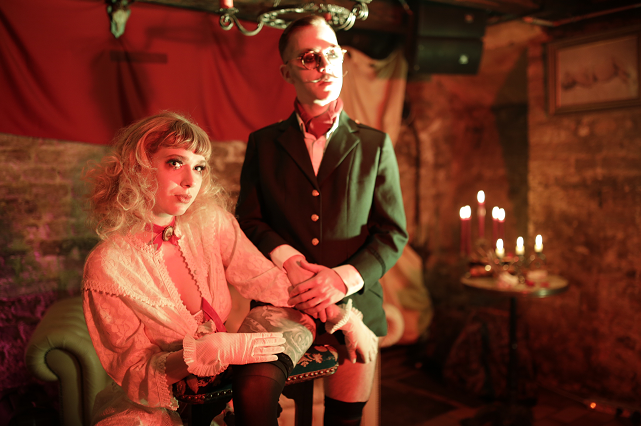 Lulu la Rue et Dr. Zingraff, show à Nancy. (Photo Lily Redlight)