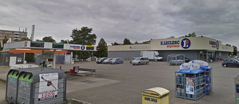 Le magasin Leclerc à Illkirch-Graffenstaden est racheté par... un franchisé Leclerc. (capture Google Street view)