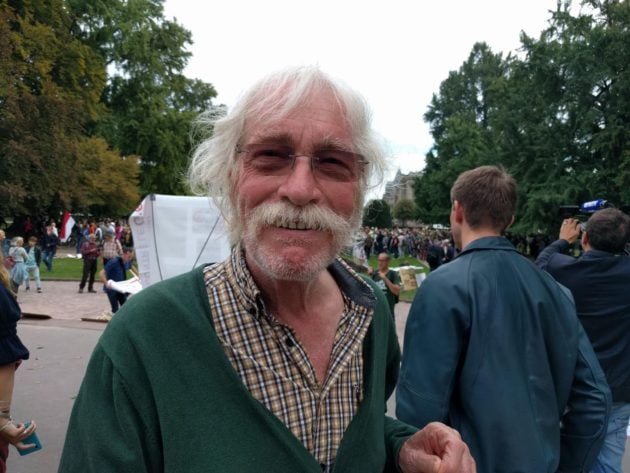 Michel Dupont est prêt à entamer une grève de la faim (Photo PF / Rue89 Strasbourg / cc)