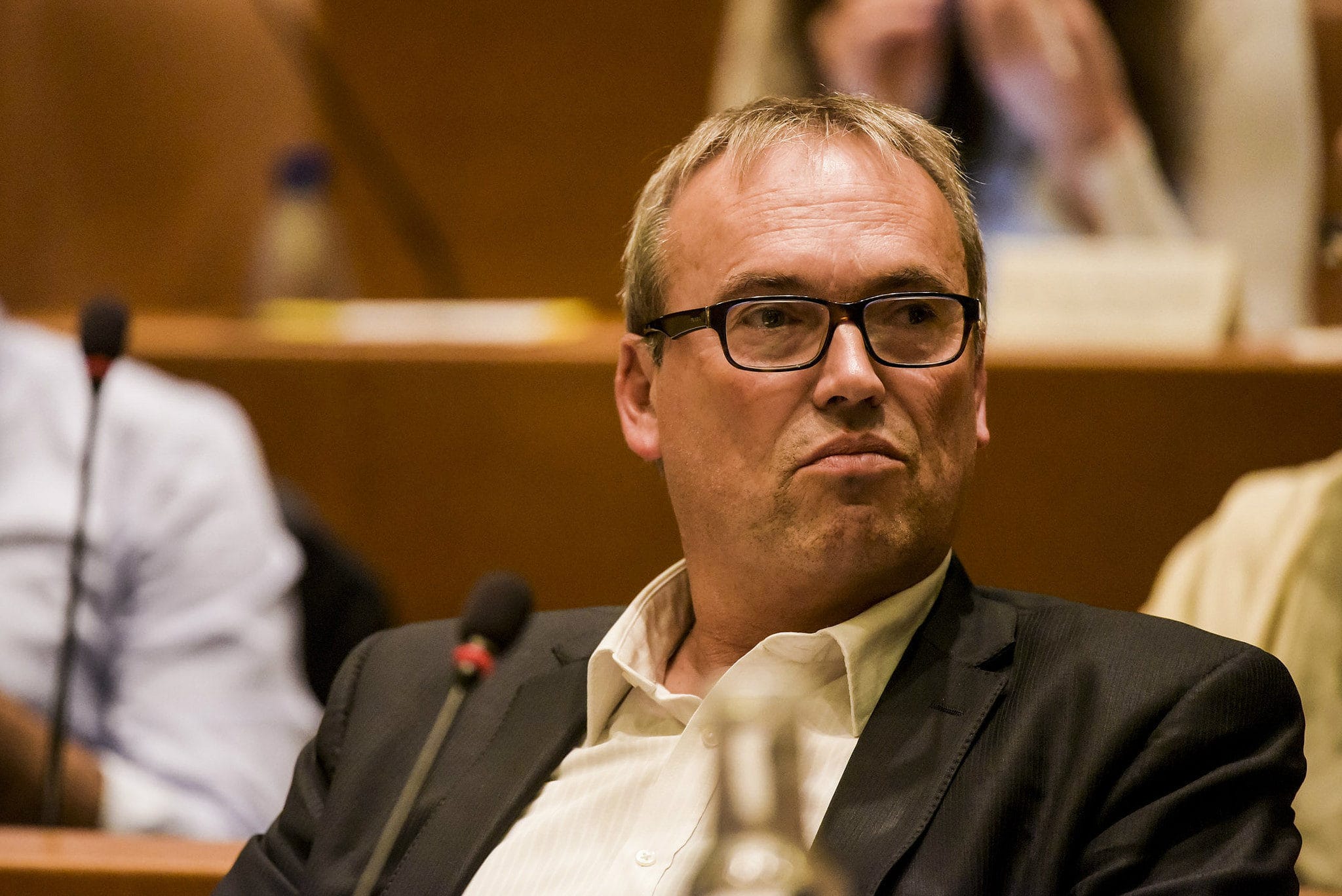 L'ancien député et actuel adjoint au maire Philippe Bies (PS, Énergies positives) est le seul candidat déclaré aux élections municipales de 2020. Ses prises de parole sont dès lors très scrutées. (photo Pascal Bastien / Divergence)