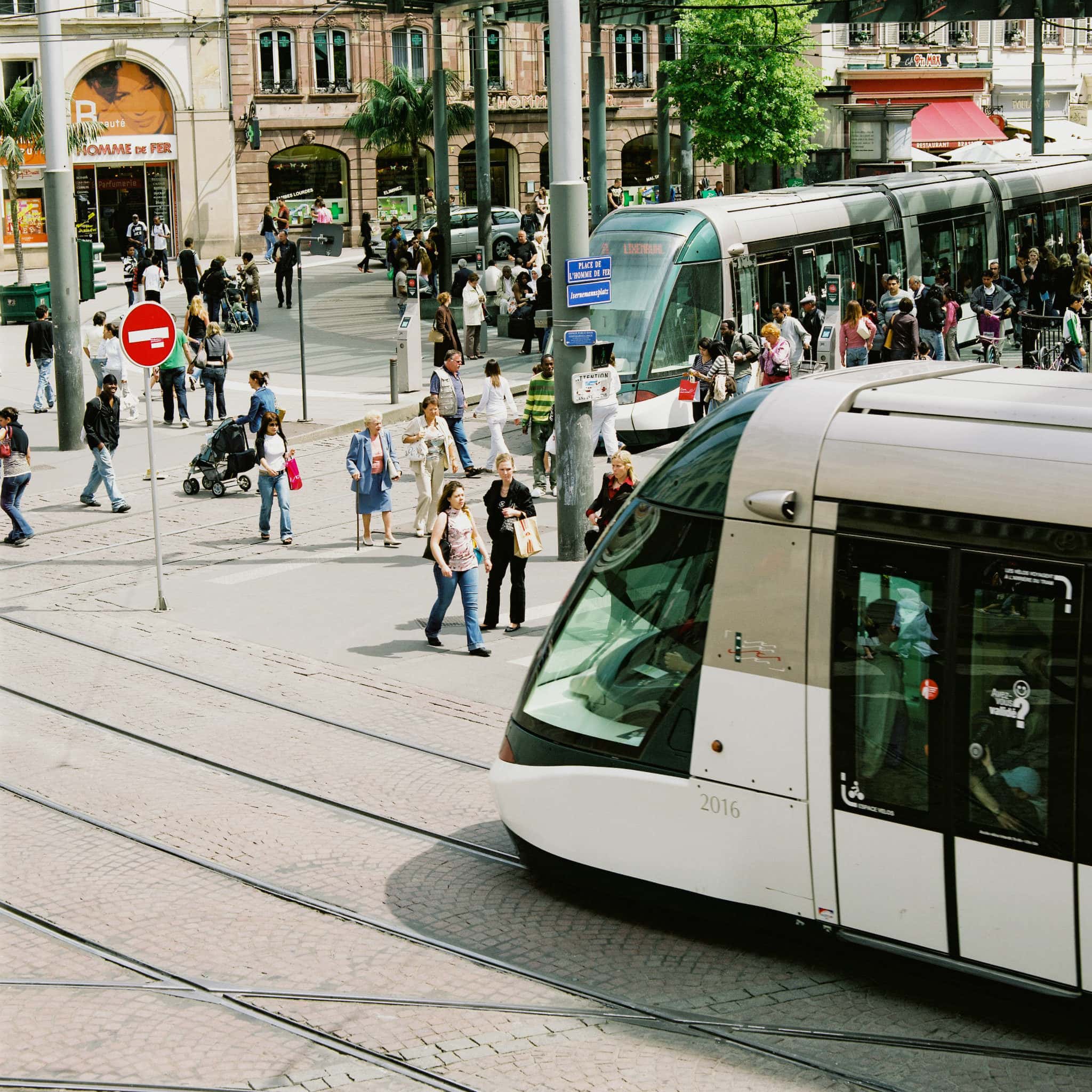 La gratuité entraînerait-elle un afflux ingérable sur les lignes de tram ? (photo Pascal Bastien / Divergence)