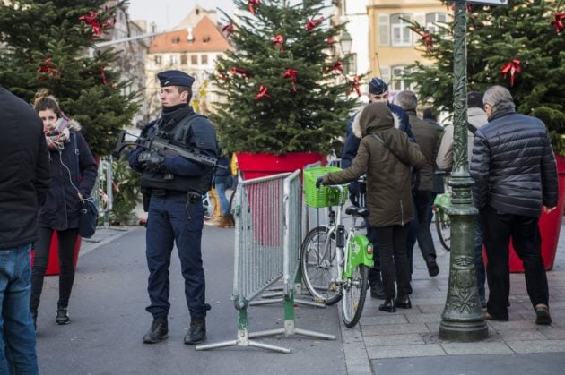 Le dispositif hérité des attentats contre Charlie Hebdo et de Paris est reconduit en 2018 (Photo Pascal Bastien / Divergence)