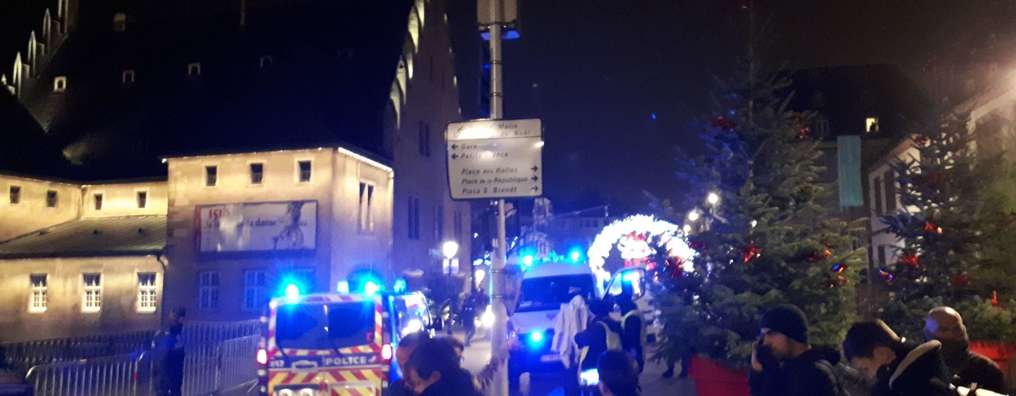Coups de feu dans le centre-ville de Strasbourg, trois morts et treize blessés