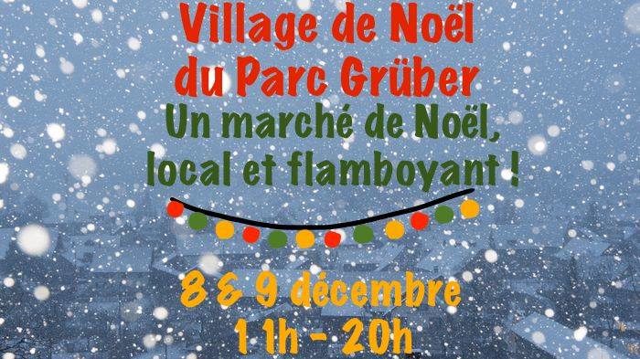 Ce week-end, un village de Noël à Grüber, un parc d’activité prometteur