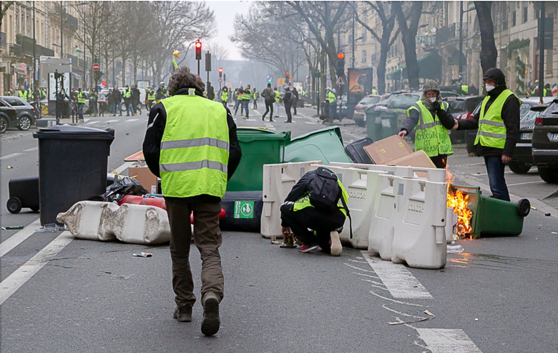 Un membre du Bastion Social Strasbourg condamné pour des violences à Paris avec des Gilets jaunes
