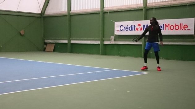 Zakaria pratique le tennis depuis des années, mais s'est lancé en compétition récemment, avec le CSA Garnison Strasbourg (doc remis)