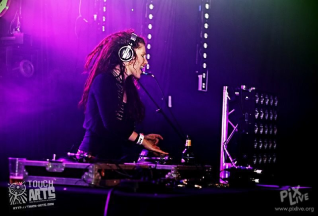 DJ Mute, alias Cécile Roque (doc remis)